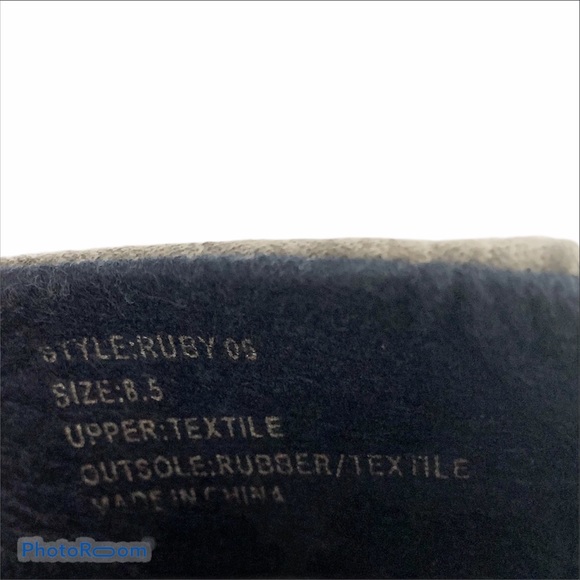 Heathered Gray Twist Tore Ballet Flats NWOT - Picture 7 of 7